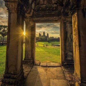 Bakeng temple sunset